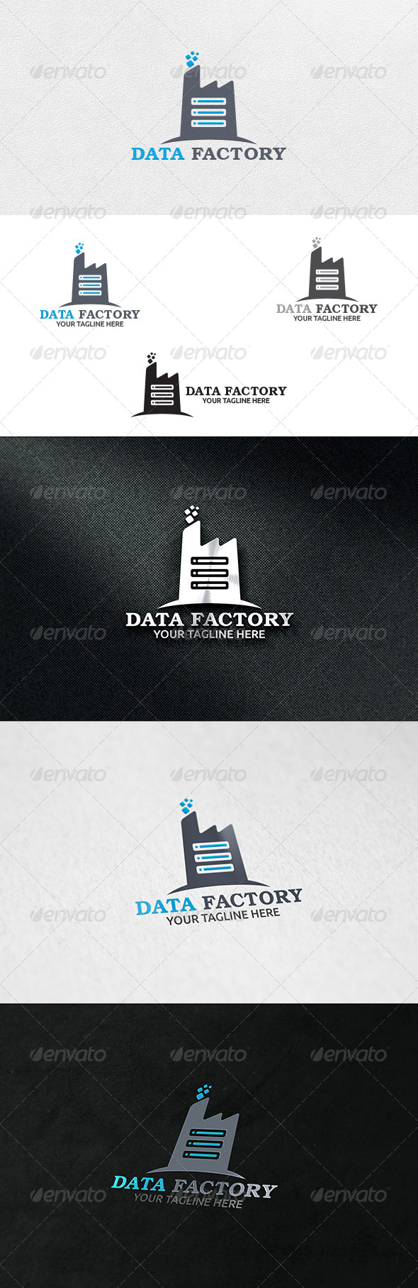 Data Factory Logo Template Data Factory Logo Template