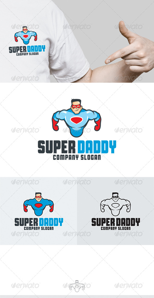 Super Daddy Logo Super Daddy Logo