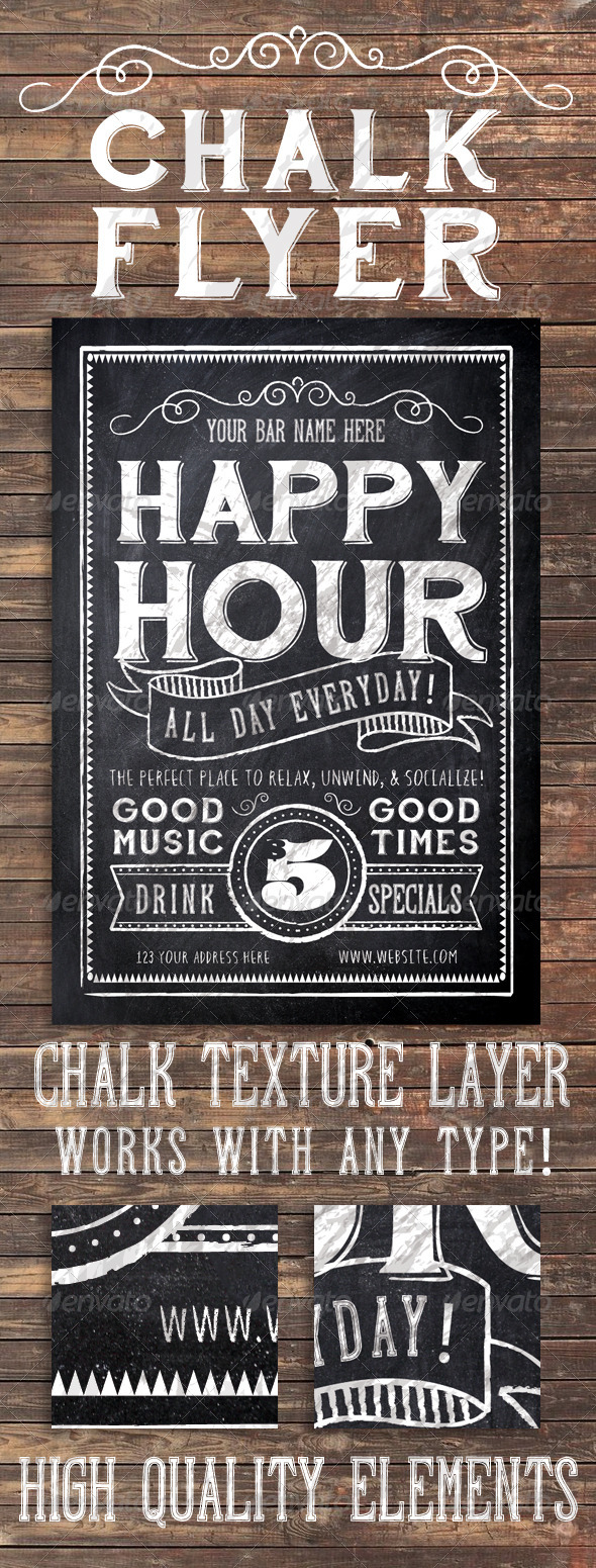 Chalk Flyer Chalk Flyer