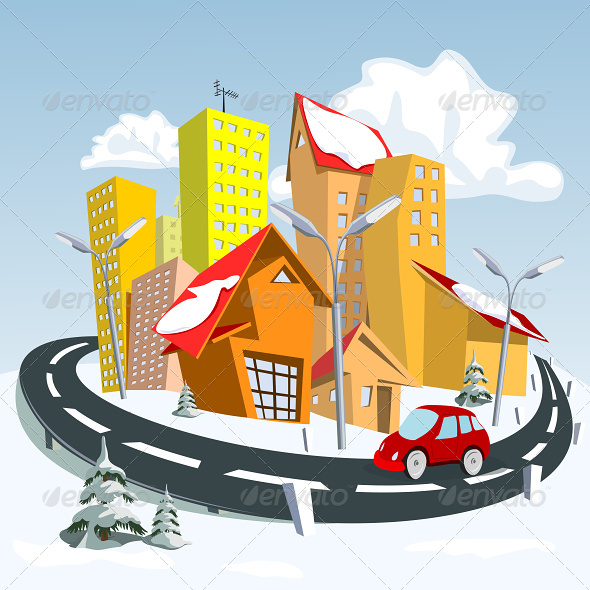 Winter City Winter City