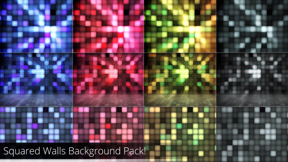 Squared Walls Background Pack Squared Walls Background Pack