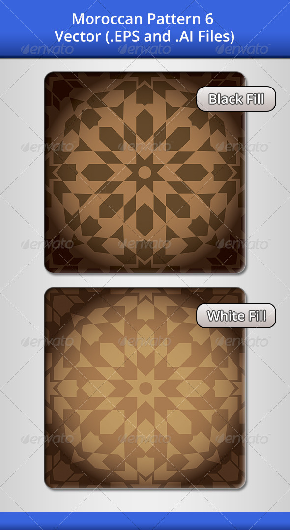 Moroccan Pattern 6 - Decorative Vectors