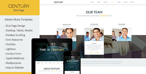 Century - Multi-Purpose Muse Template