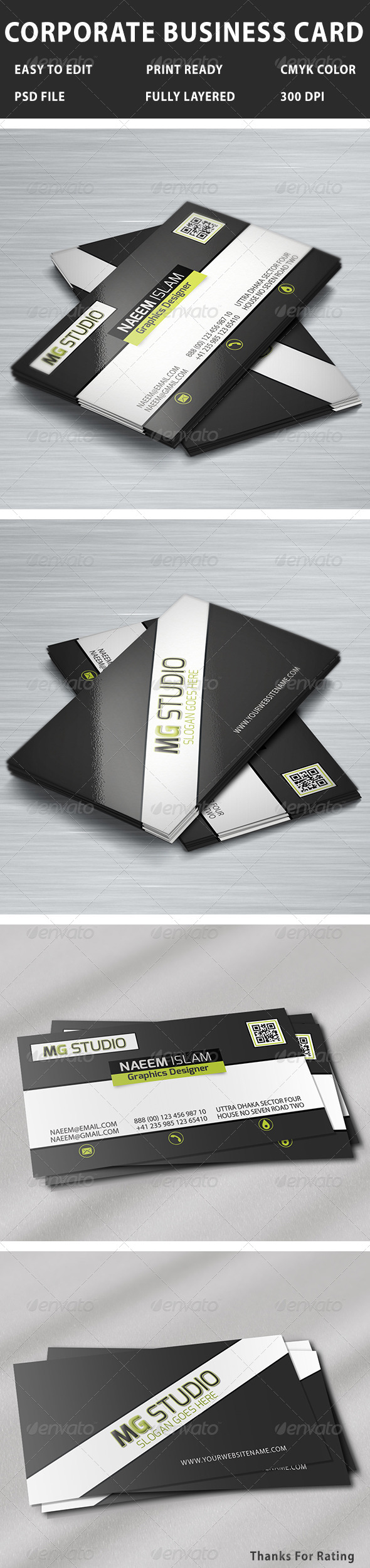 Corporate Business Card Version.1 Corporate Business Card Version.1