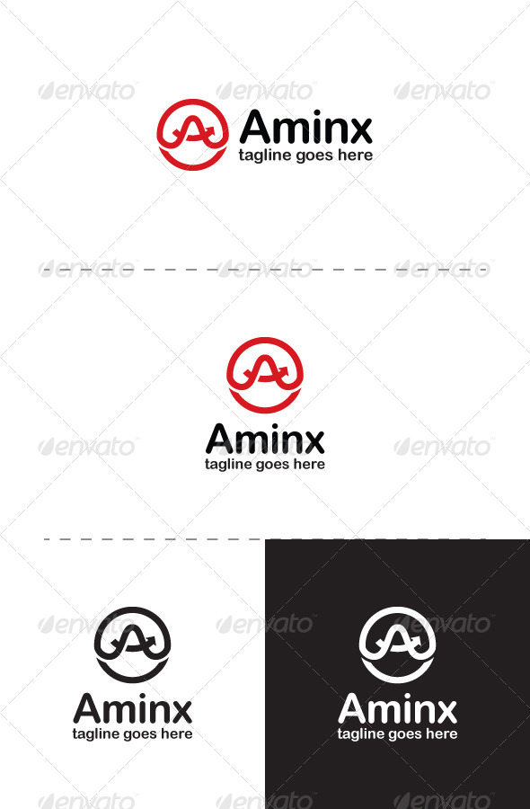 A Letter Logo Template A Letter Logo Template