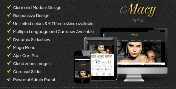 SM Macy - Responsive Magento Theme