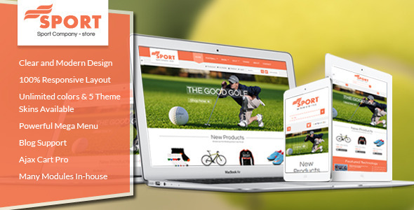 SM Sport - Responsive Magento Theme