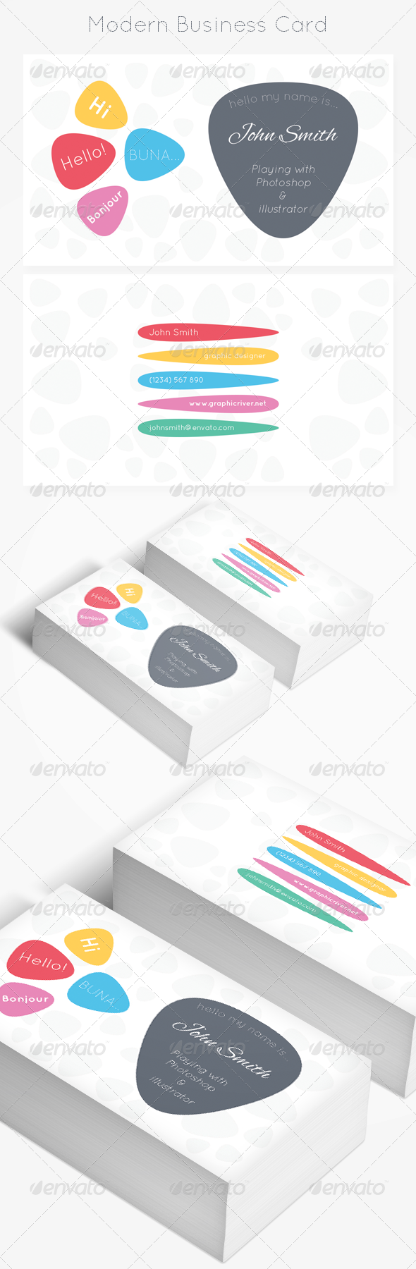 Modern Business Card - Creative Business Cards