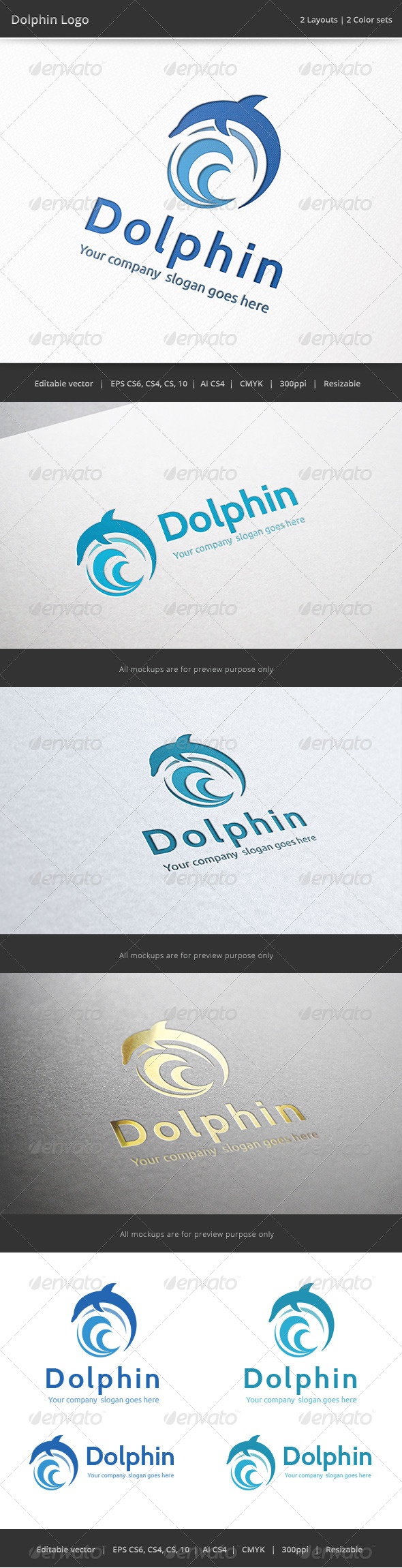 Dolphin Logo Dolphin Logo
