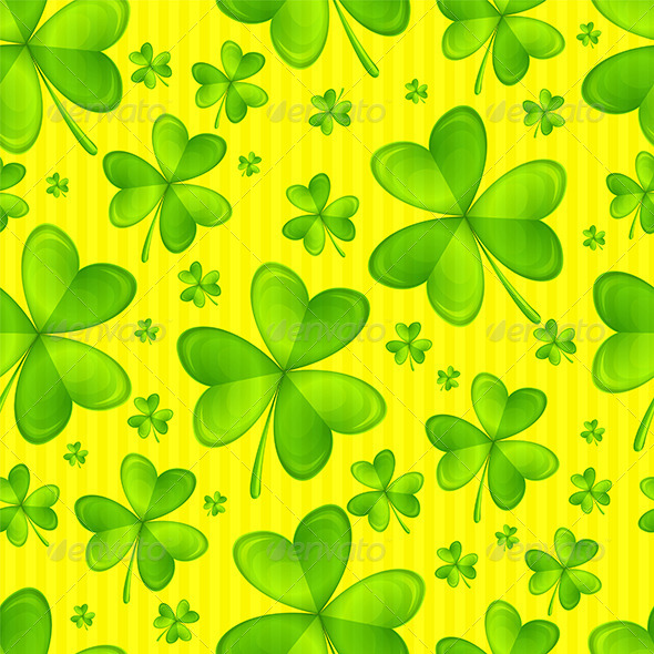 Seamless Texture Shamrock Seamless Texture Shamrock