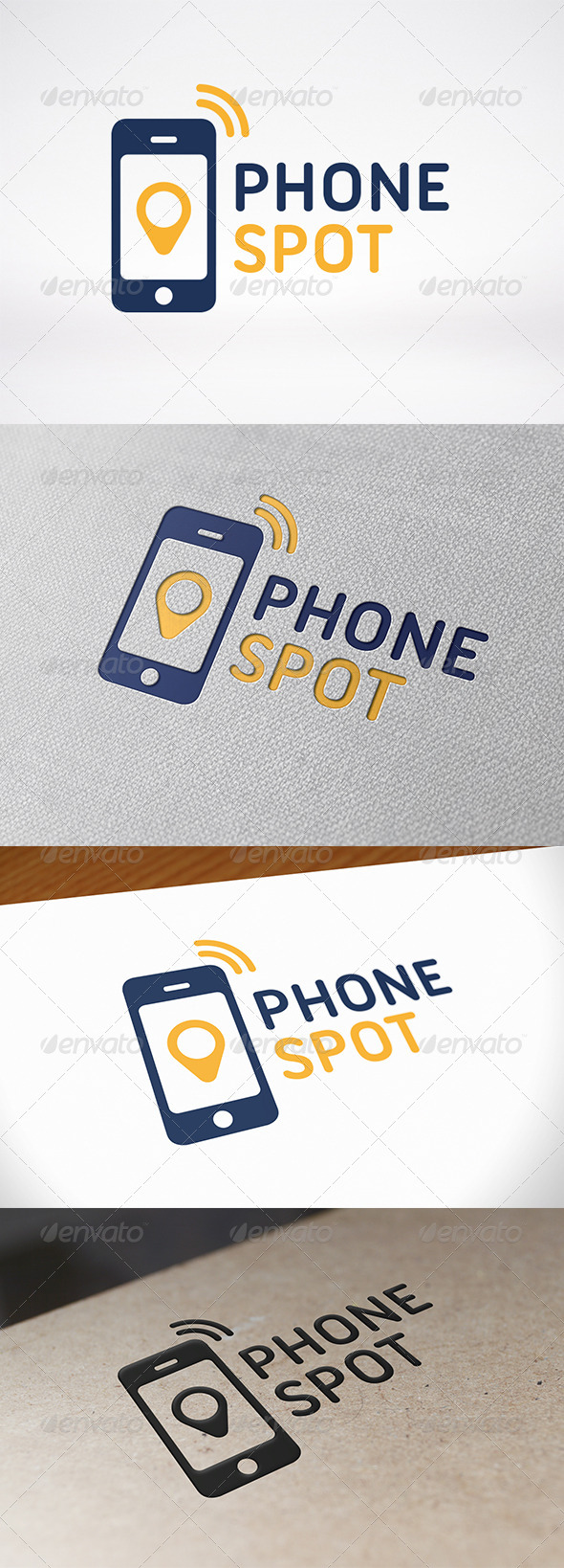 Phone Locator Logo Template Phone Locator Logo Template