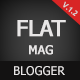 Flat Mag - Responsive Magazine Blogger Template  