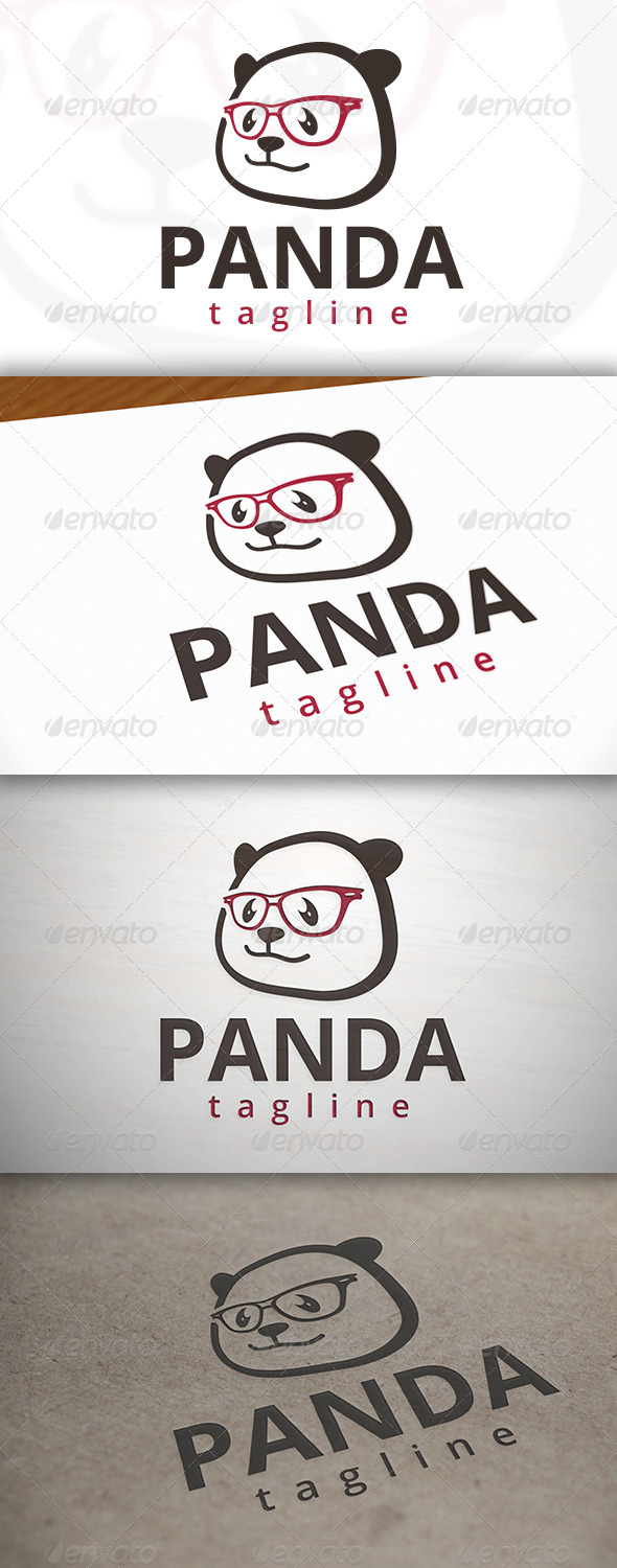 Geek Panda Logo Geek Panda Logo