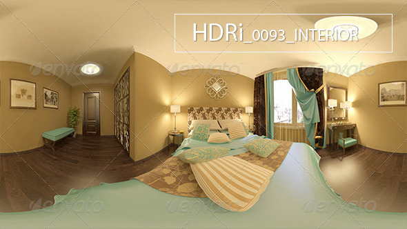 0093 Interoir HDR - 3DOcean Item for Sale