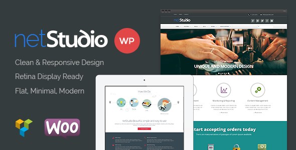 Netstudio - Multipurpose Responsive Theme