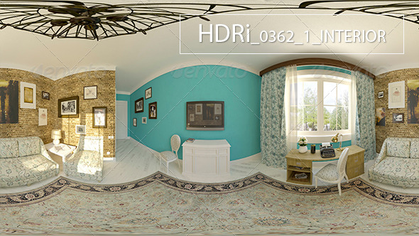0362-1 Interoir HDRi - 3DOcean Item for Sale