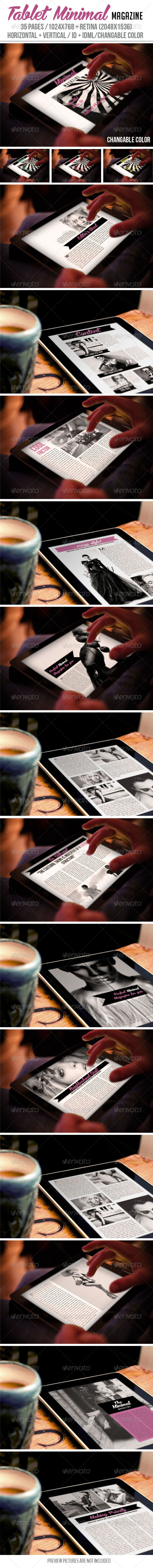 iPad & Tablet Minimal Magazine iPad & Tablet Minimal Magazine