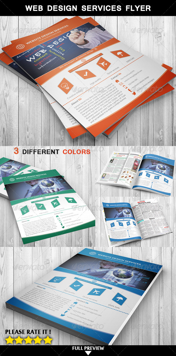 Web Design Services Flyer Web Design Services Flyer