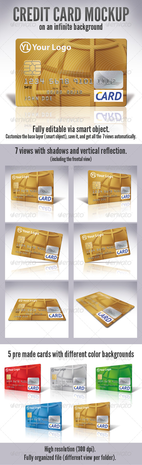 Credit Card Mock-Up Credit Card Mock-Up