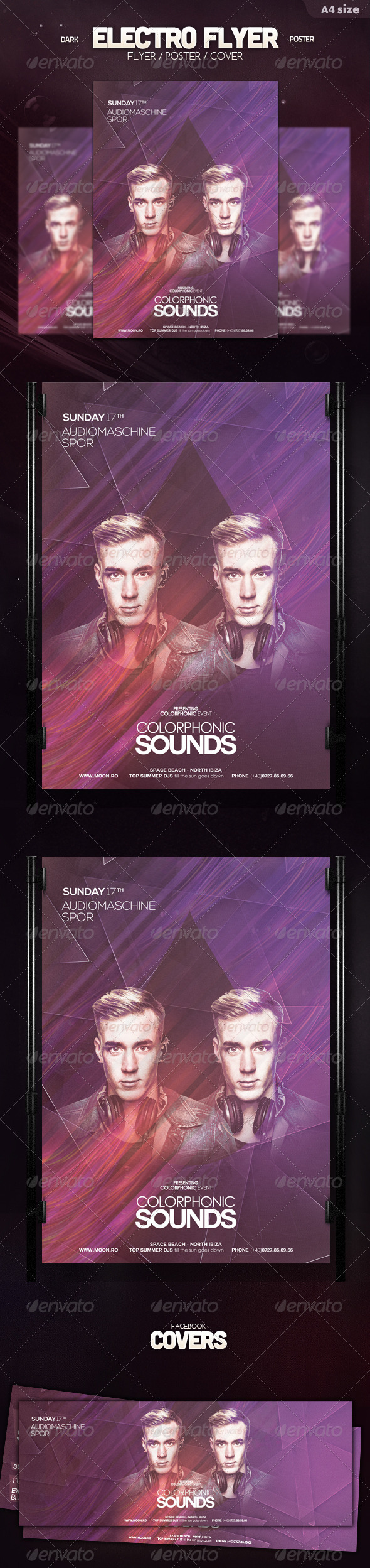 Electro Flyer Vol 1 - Clubs & Parties Events