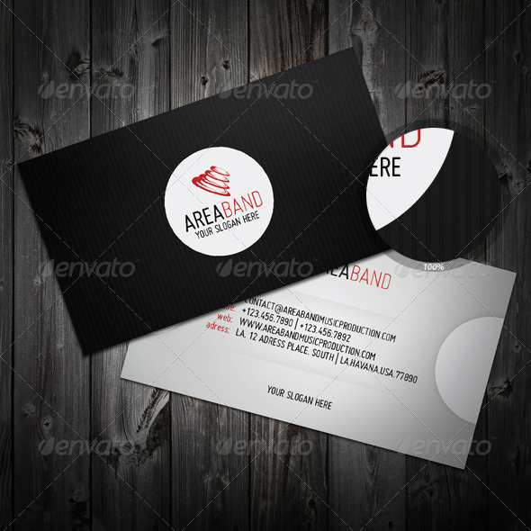 Black & White Business Card Black & White Business Card
