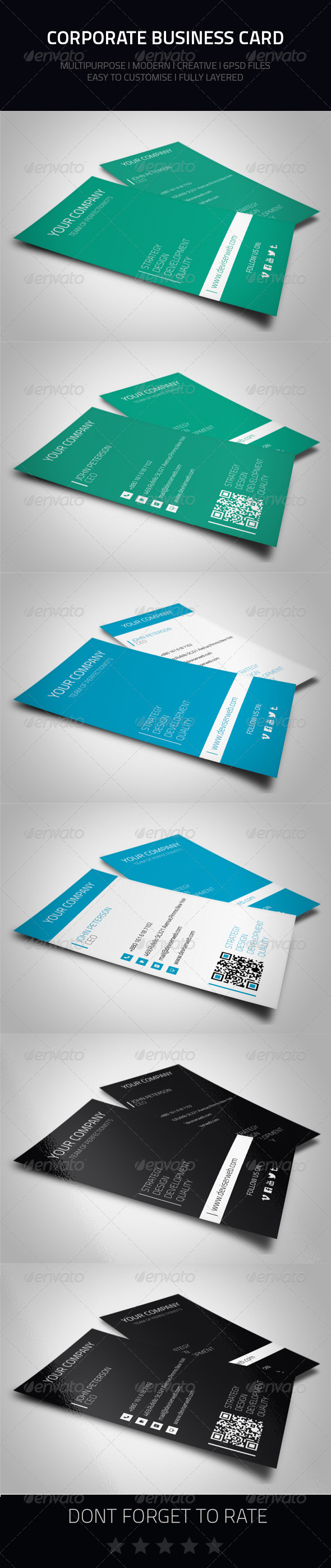 Corporate Business Card Corporate Business Card