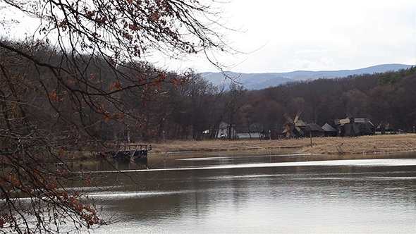 Lake and Windmills Lake and Windmills