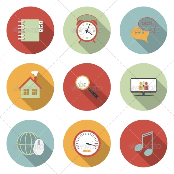 Universal Vector Flat Icons Universal Vector Flat Icons
