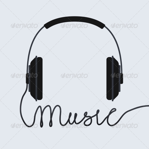 music headphones clipart - photo #38