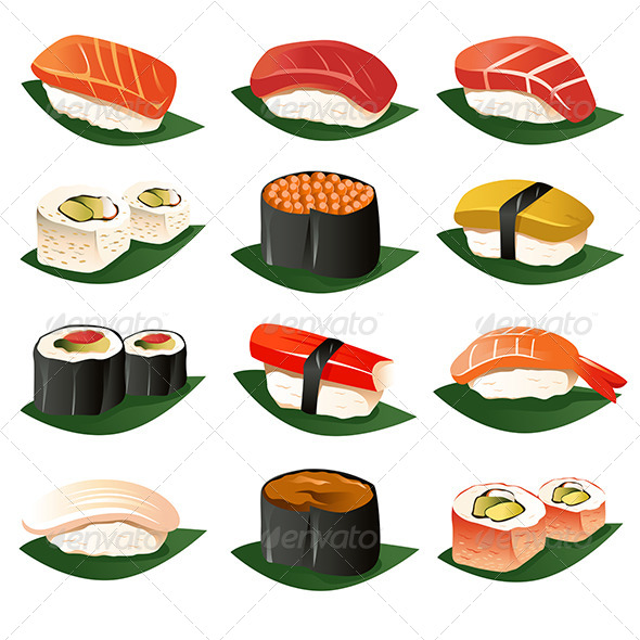 Sushi Icons Sushi Icons