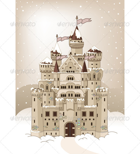 Magic Winter Castle Magic Winter Castle