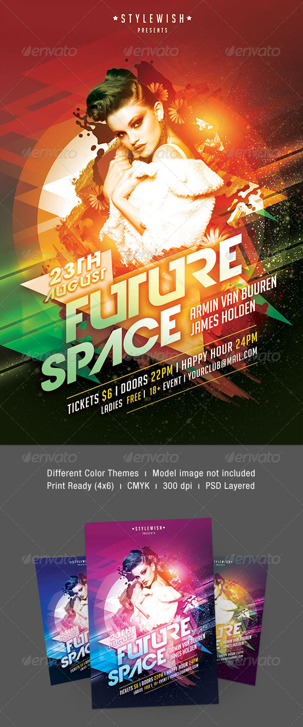 Future Space Flyer - Clubs & Parties Events