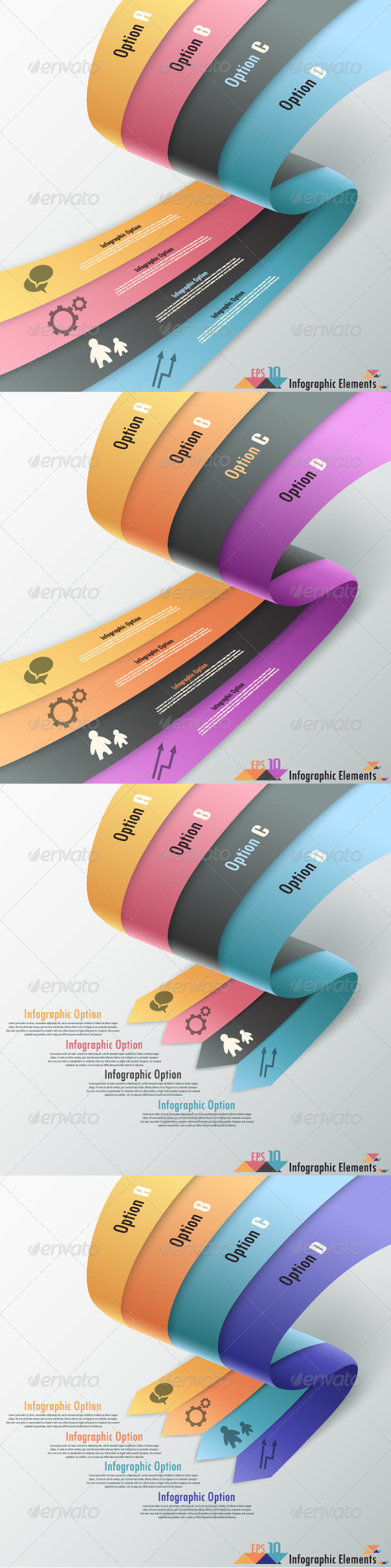 GraphicRiver Modern Infographic Options Banner Four Versions 6966742 GraphicRiver Modern Infographic Options Banner Four Versions 6966742