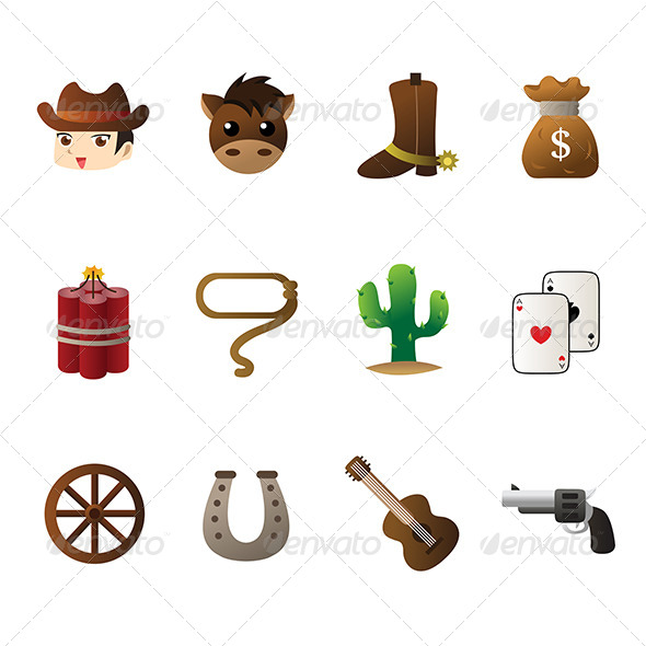 Cowboy Icons Cowboy Icons