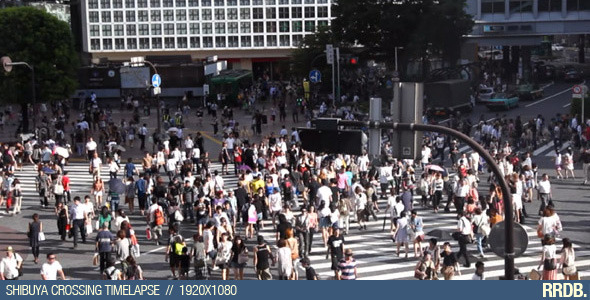 Shibuya Crossing Timelapse Shibuya Crossing Timelapse