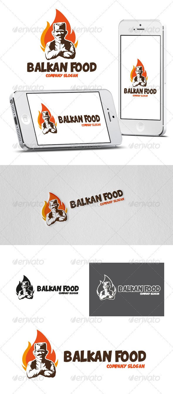 Balkan Food Logo