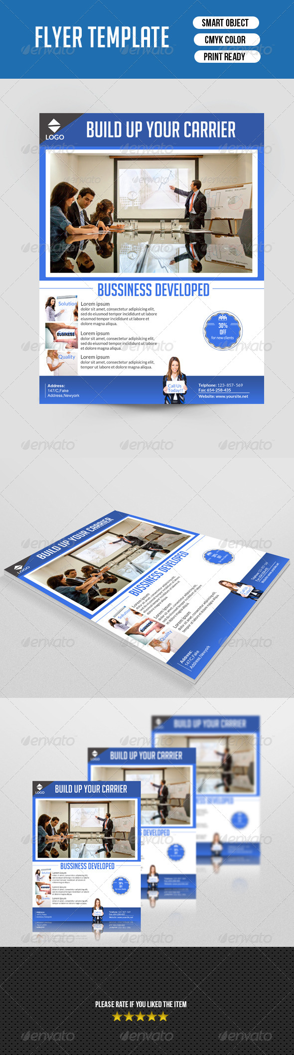 Business Flyer Template - Corporate Flyers