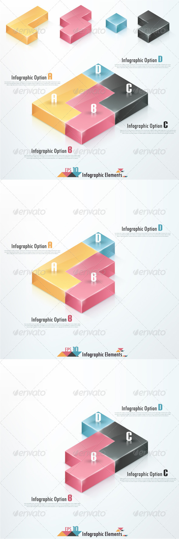 GraphicRiver Modern Infographic Banner With Tetris Elements 6979121 GraphicRiver Modern Infographic Banner With Tetris Elements 6979121