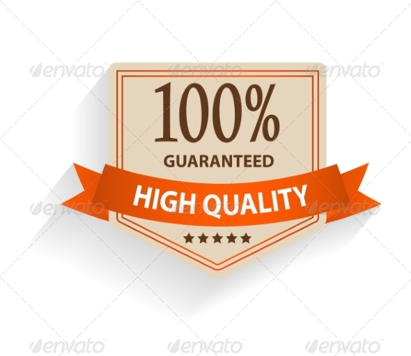 Satisfaction Guaranteed Label Satisfaction Guaranteed Label