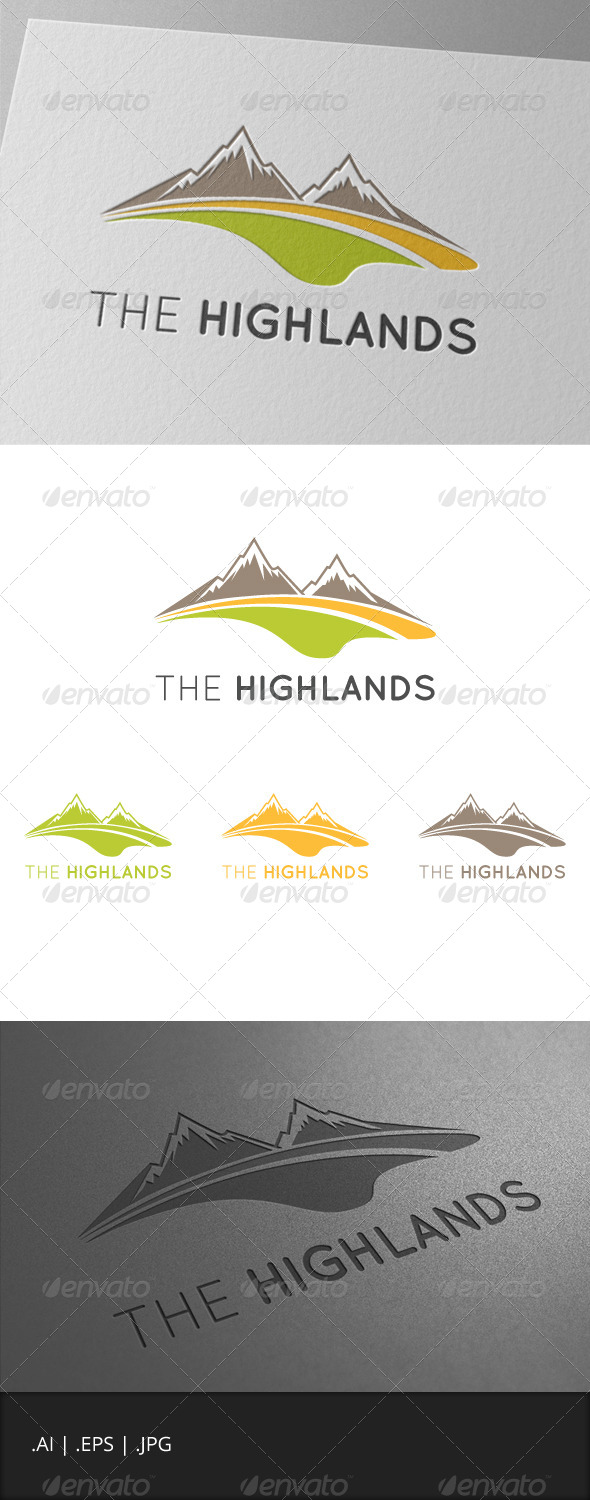 The Highlands Mountain Logo