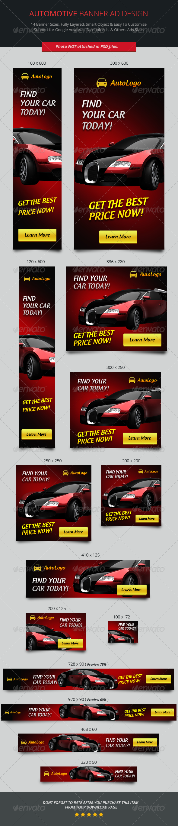 Automotive Banner ad Design Automotive Banner ad Design