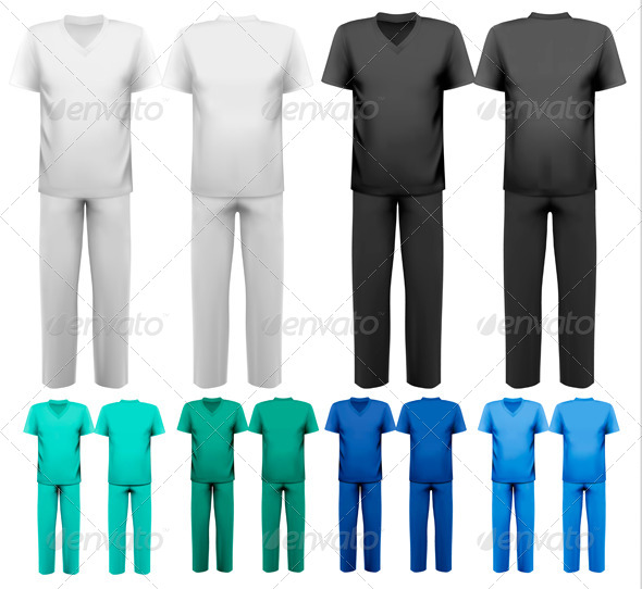 Sets of Medical and Doctor Clothes Sets of Medical and Doctor Clothes