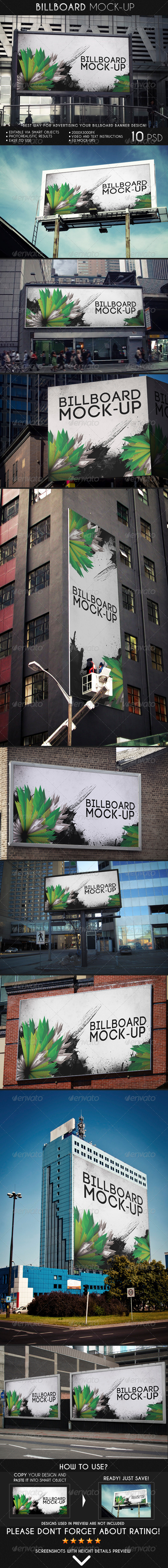 Billboard Mock-Up Billboard Mock-Up