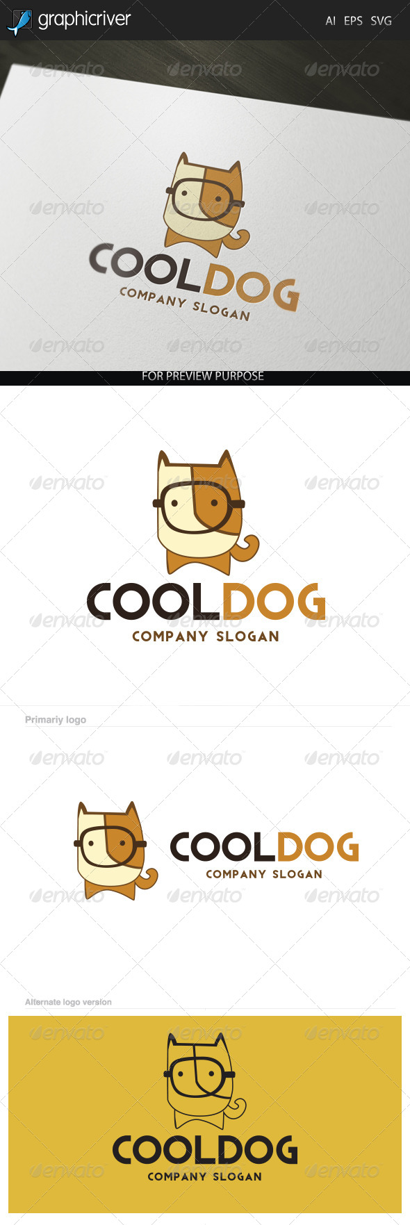Cool Dog Logo