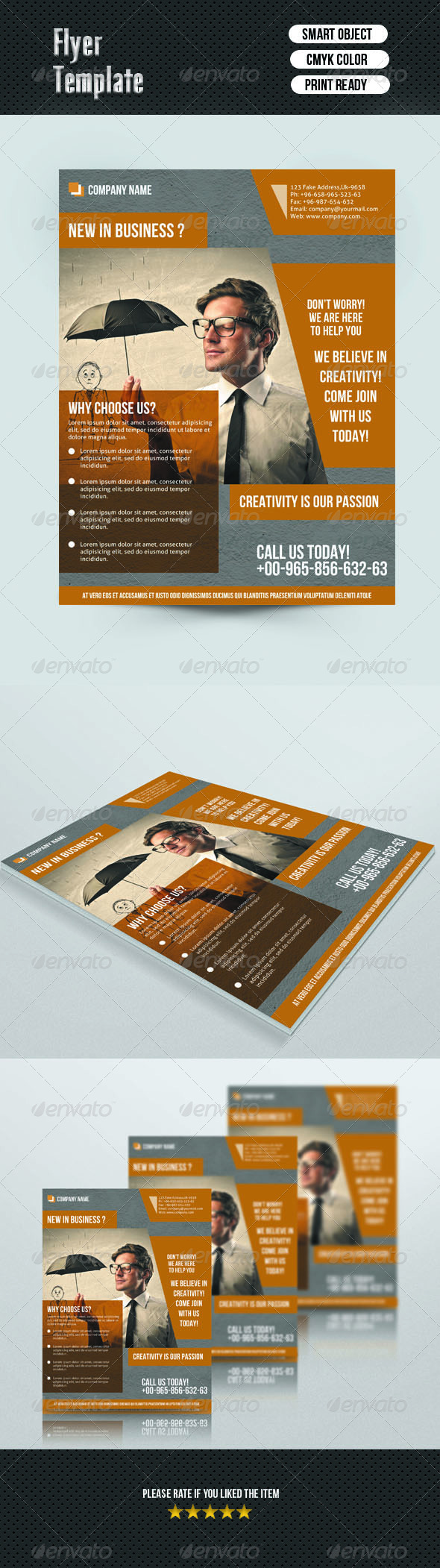 Business Flyer Template - Corporate Flyers