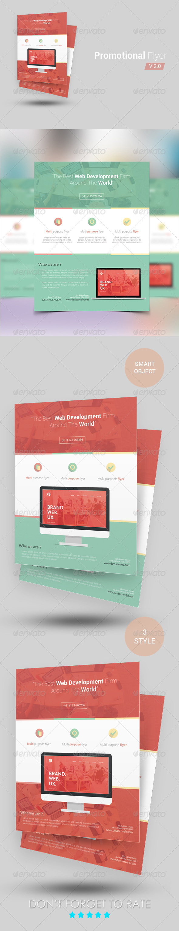 Promotion Ad Flyer Template Promotion Ad Flyer Template