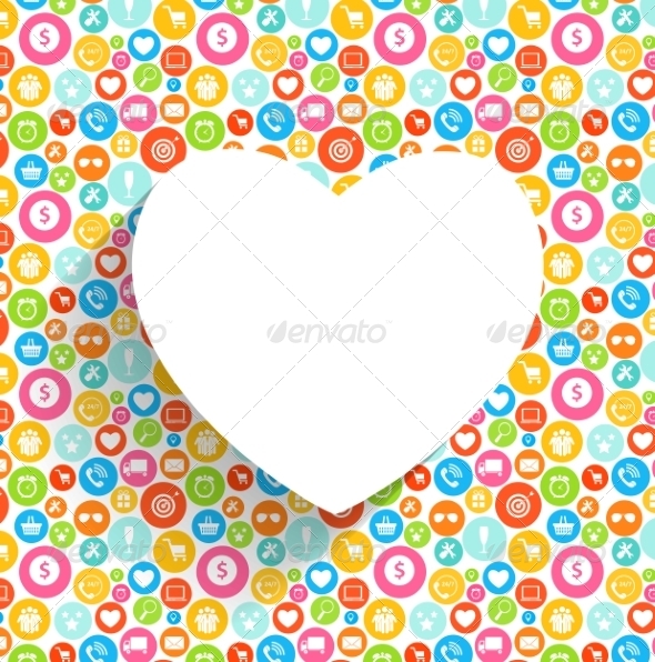 Heart with Icons Heart with Icons
