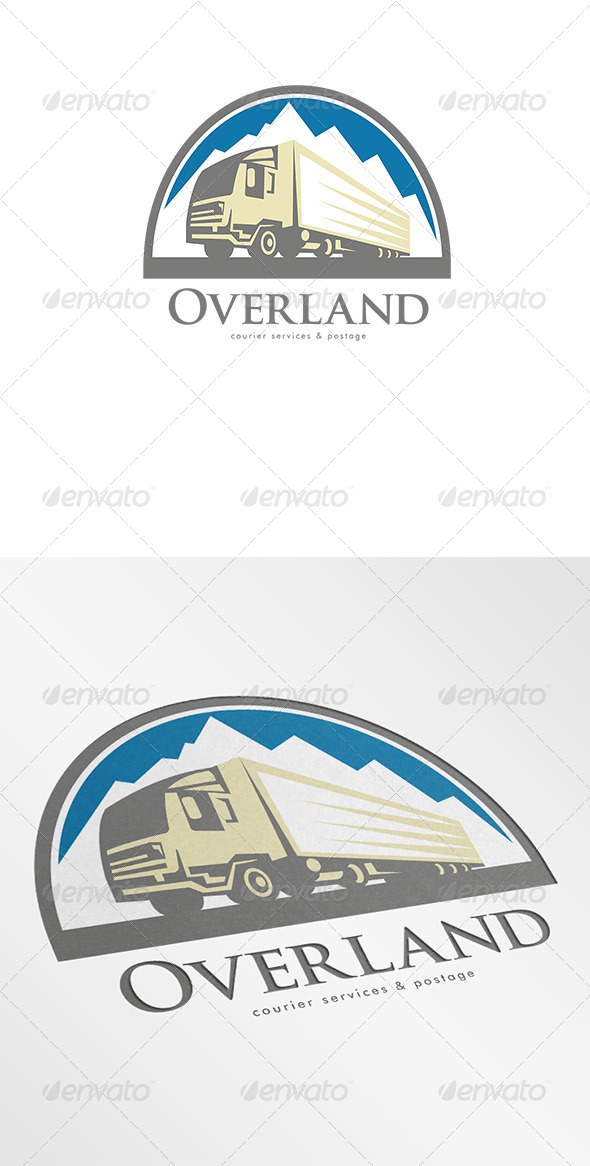 Overland Courier Services Logo Overland Courier Services Logo
