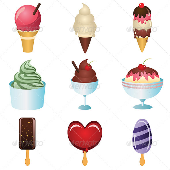 Ice Cream Icons