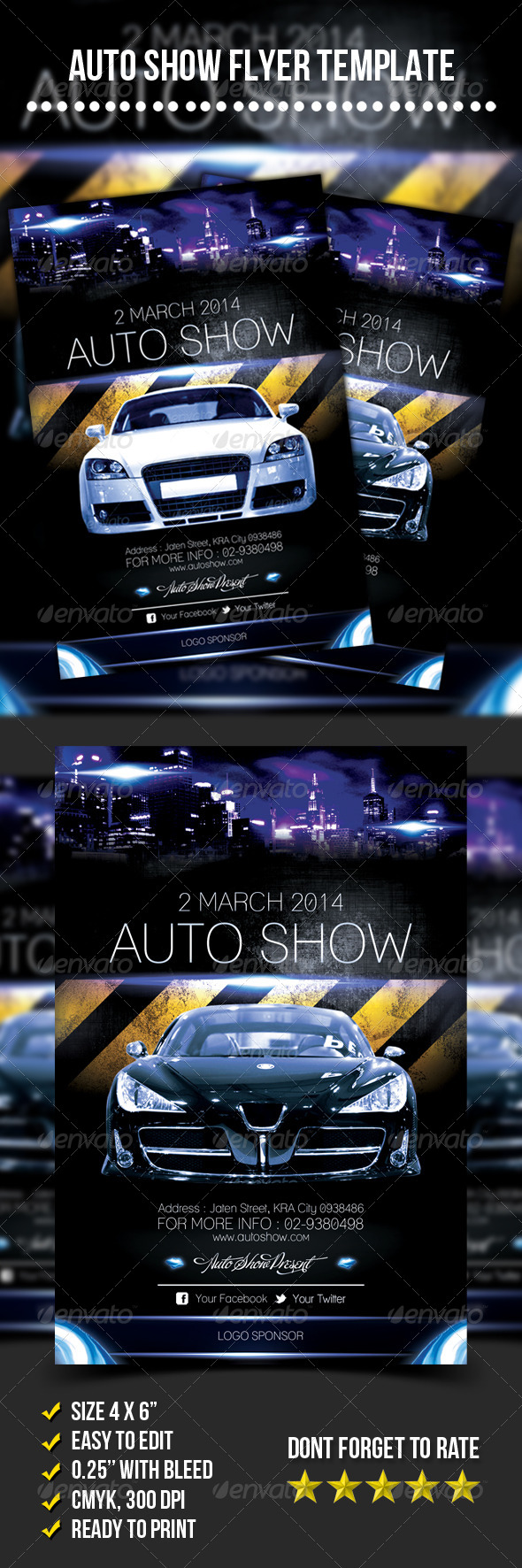Auto Show Flyer - Miscellaneous Events